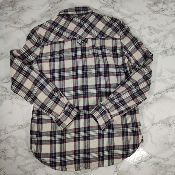 Vans Plaid Flannel Button Up Size Small - Picture 7 of 7